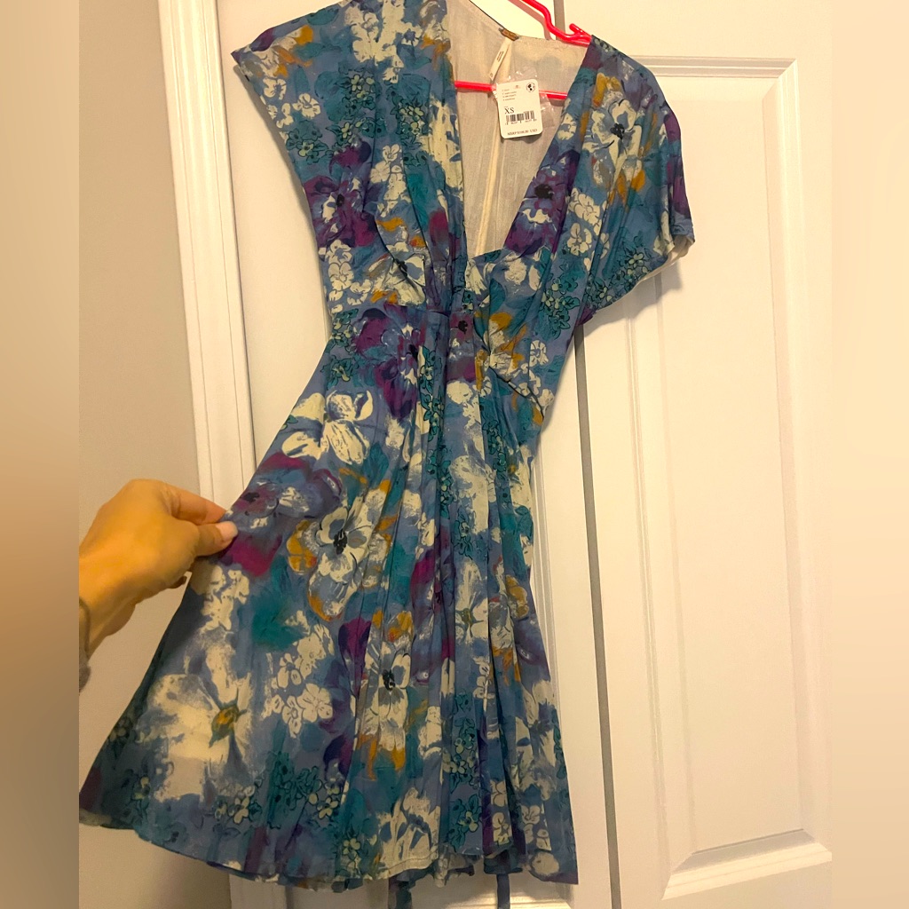 Brand New With Tags Free People A Line Mini Dress Size Small